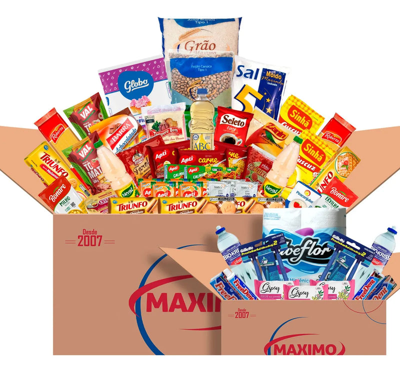 Cesta De Alimentos 52 Itens  - COMPLETA