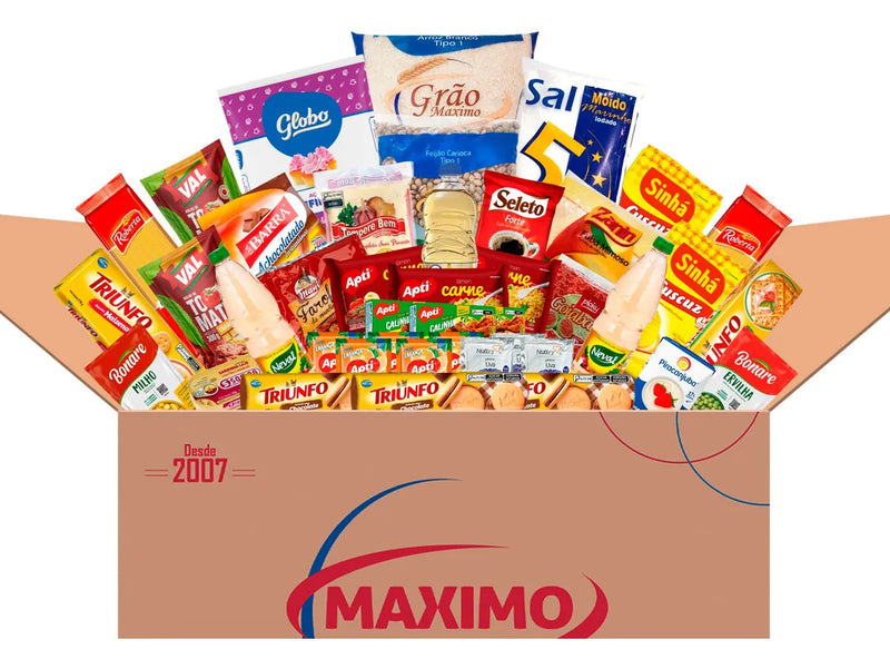 Cesta De Alimentos 52 Itens  - COMPLETA